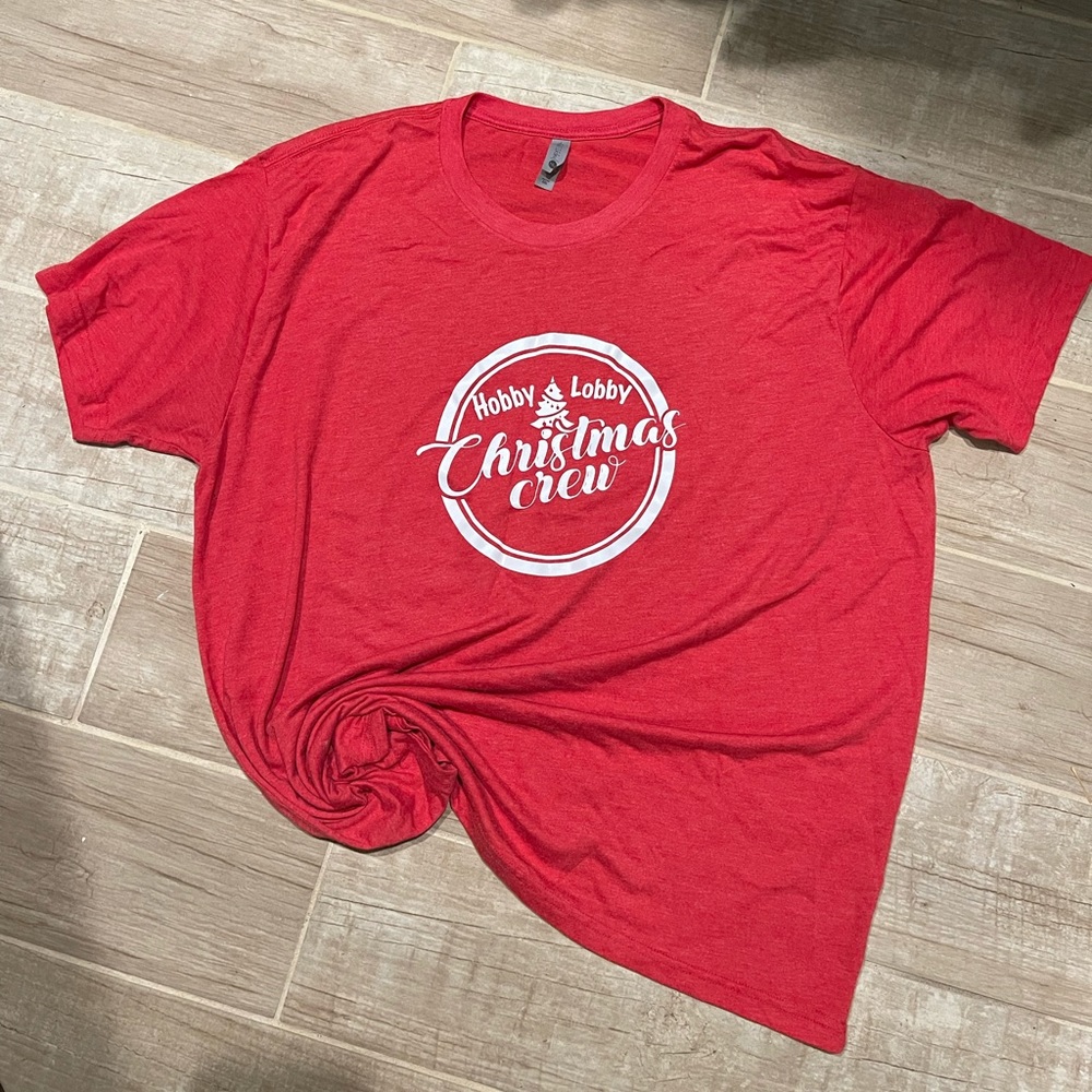 Hobby Lobby Christmas Crew short sleeve tee